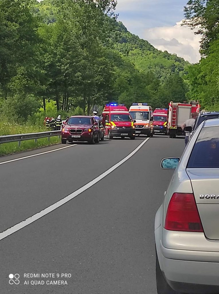 Accident rutier soldat cu victime pe DN 76 în apropierea localității