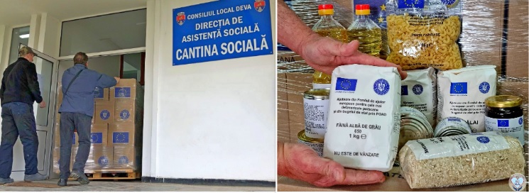 De Luni La Deva Se Distribuie Pachetele Cu Ajutoare Alimentare