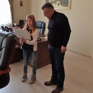 Premiată de primărie. „Diplomă de excelență” pentru Daria – micuța dansatoare, din Deva, care a impresionat o țară întreagă