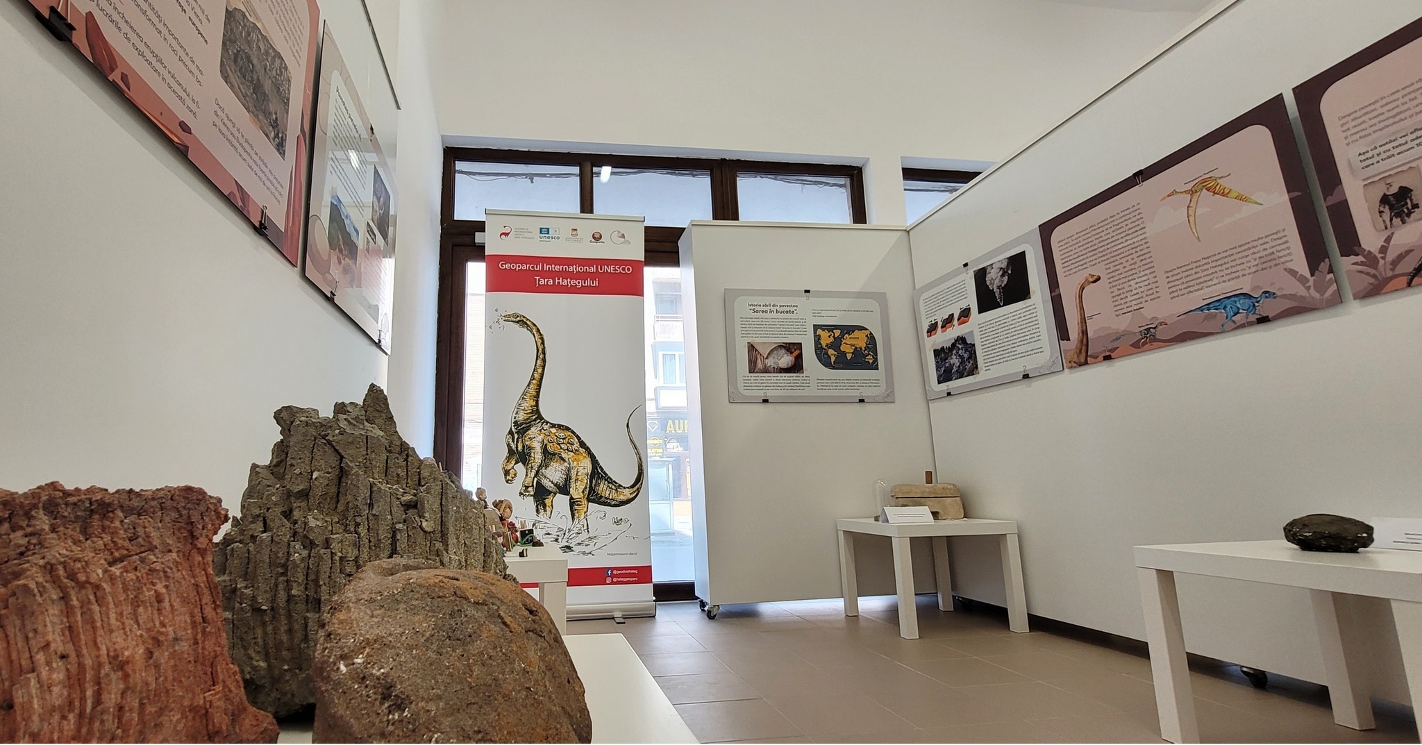 „Poveștile Pământului” sunt spuse și expuse, de Geoparcul UNESCO Țara Hațegului, la Galeria de Artă Forma din Deva