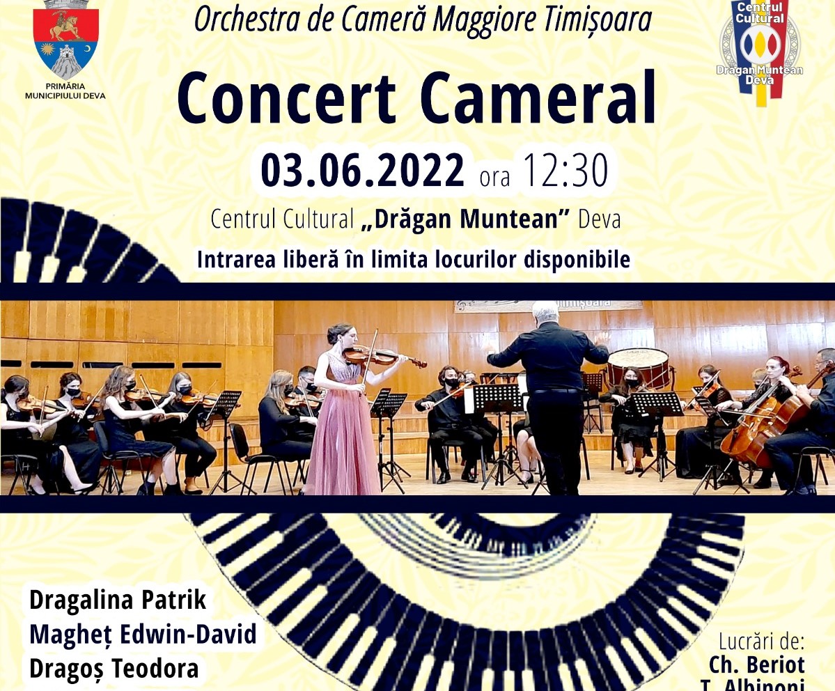 Orchestra de Cameră Maggiore din Timișoara, în concert la Deva
