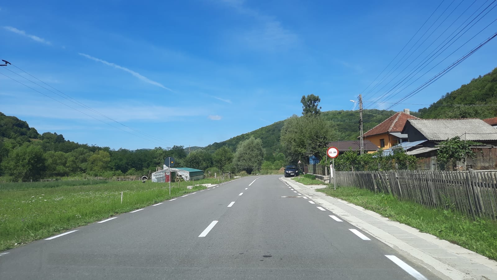 Drumul județean 742 A, între Buceș și limita cu județul Alba, a fost modernizat