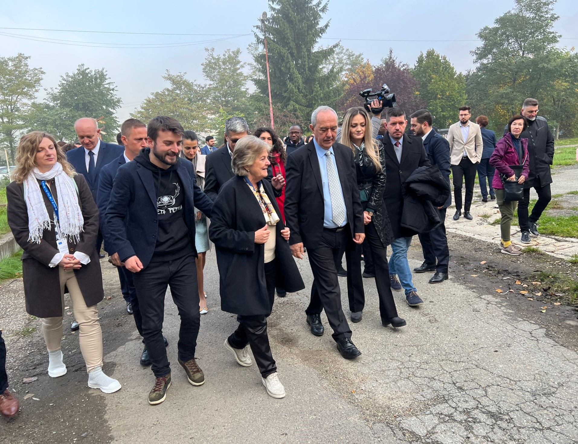Comisarul european Elisa Ferreira și ministrul Investițiilor, Marcel Boloș, vizită în județul Hunedoara