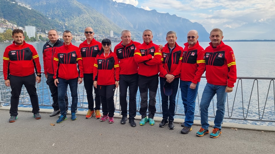 Salvamontiști hunedoreni, în delegația României, la Congresul Internațional de Salvare Alpină CISA IKAR din stațiunea Montreux, Elveția