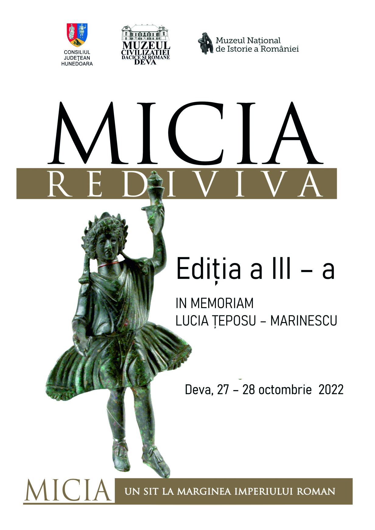 Conferința națională MICIA REDIVIVA, la cea de a III-a ediție – In memoriam Lucia Țeposu-Marinescu