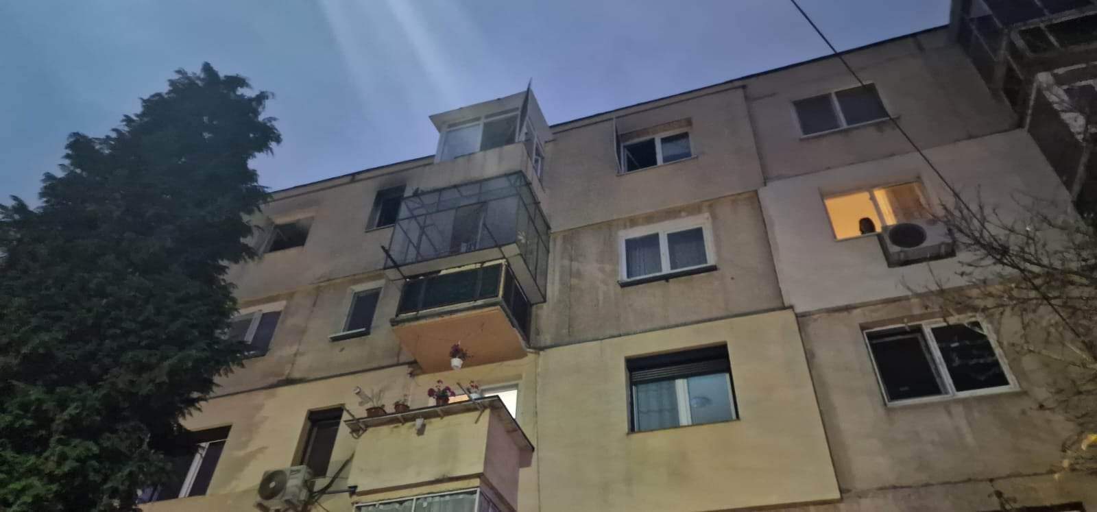 Breaking news! Incendiu la un apartament din Deva