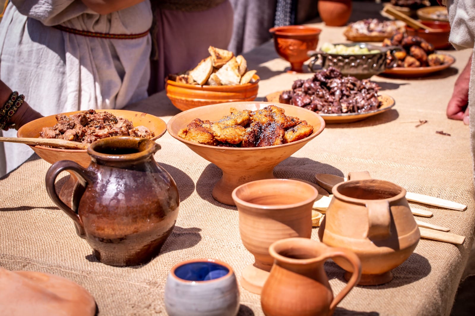 Atelier de gastronomie antică la DacFest