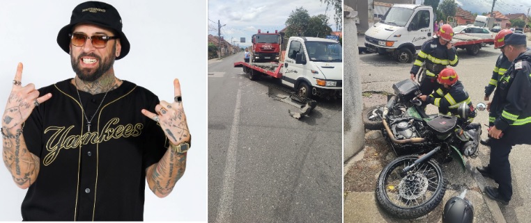 Cântărețul CRBL, transferat la București după accidentul cu motocicleta produs la Hațeg. „Sunt bine!”