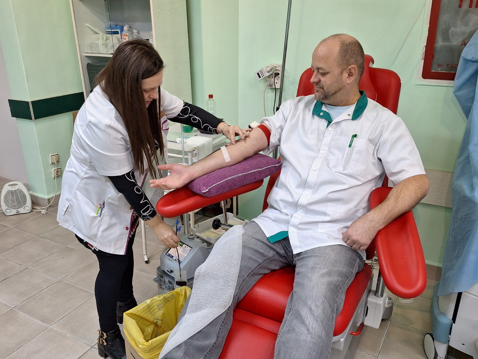 Hunedoara: A început campania pentru donare de sânge „Dăruieşte viaţă”